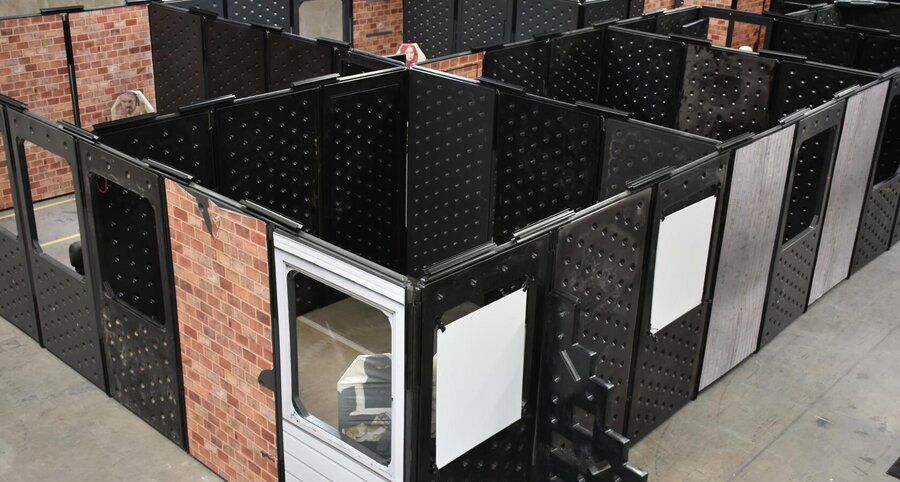 3Delta Village in a Box modular training system