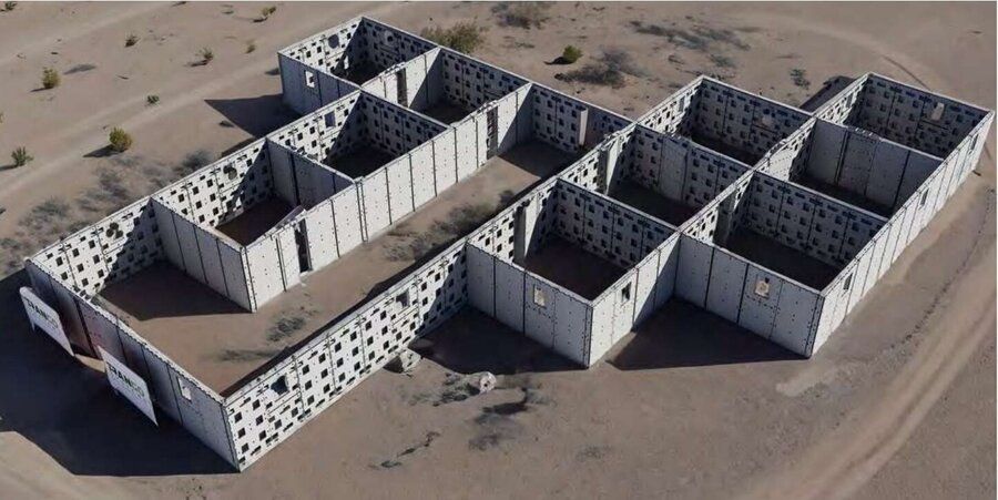 Trango Systems modular CQB shoot house structure