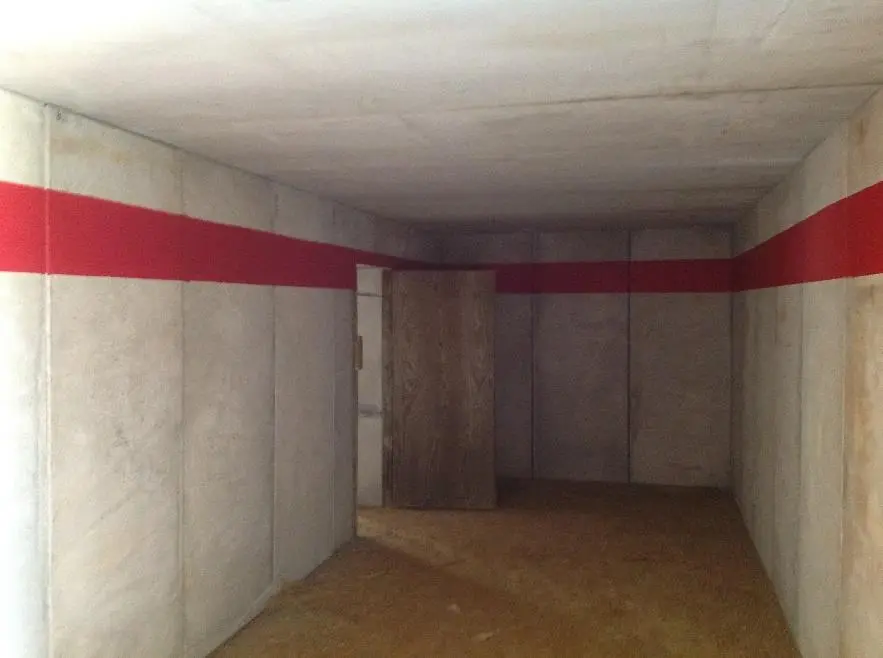 Interior corridor of a modular Amidon live-fire shoot house