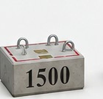 1,500 lb Amidon Sling Block training weight
